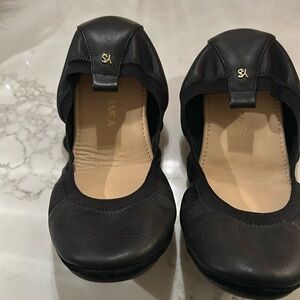 Yosi samra leather foldable ballet flats 8 “black” NEW
